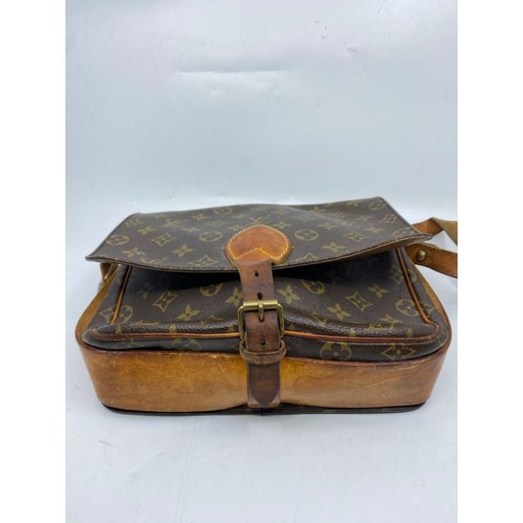 LOUIS VUITTON Brown Vintage Monogram Crossbody Bag - Picture 6 of 14